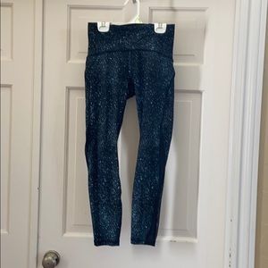 Lululemon TrainTimes pants 25” black mineralize 6
